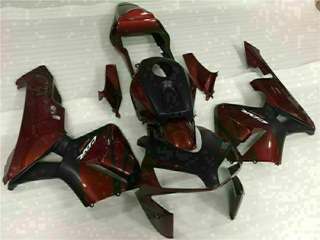 2003-2004 Black Red Honda CBR600RR Replacement Motorcycle Fairings UK Factory 2003-2004 Black Red Honda CBR600RR Replacement Motorcycle Fairings UK Factory