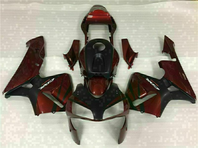 2003-2004 Black Red Honda CBR600RR Replacement Motorcycle Fairings UK Factory 2003-2004 Black Red Honda CBR600RR Replacement Motorcycle Fairings UK Factory