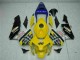 2003-2004 Yellow Honda CBR600RR Motorcyle Fairings UK Factory 2003-2004 Yellow Honda CBR600RR Motorcyle Fairings UK Factory