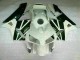2003-2004 White Honda CBR600RR Motorcycle Fairings Kit UK Factory 2003-2004 White Honda CBR600RR Motorcycle Fairings Kit UK Factory