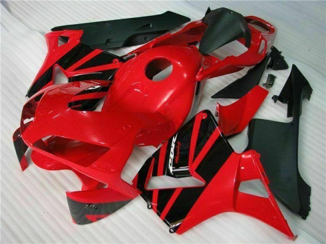 2003-2004 Red Black Honda CBR600RR Motorcycle Fairing Kit UK Factory 2003-2004 Red Black Honda CBR600RR Motorcycle Fairing Kit UK Factory