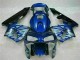 2003-2004 Blue with Silver Flame Honda CBR600RR Motorbike Fairing UK Factory
