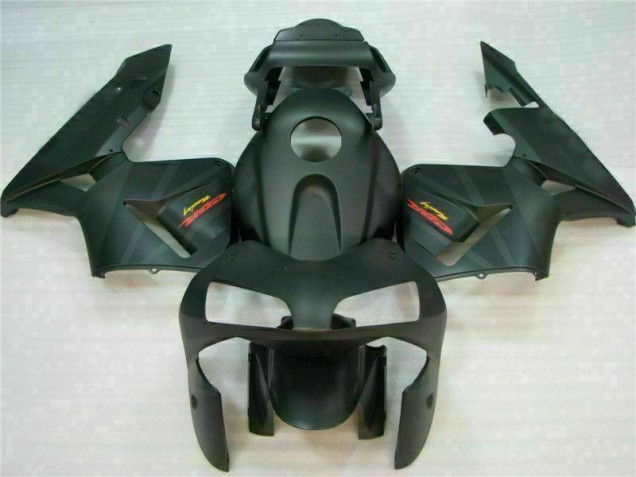 2003-2004 Black Honda CBR600RR Motorbike Fairing Kits UK Factory 2003-2004 Black Honda CBR600RR Motorbike Fairing Kits UK Factory