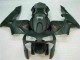 2003-2004 Black Honda CBR600RR Motorbike Fairing Kits UK Factory 2003-2004 Black Honda CBR600RR Motorbike Fairing Kits UK Factory