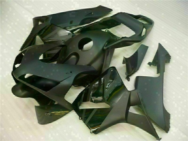 2003-2004 Matte Black Honda CBR600RR Motorcycle Fairings Kits UK Factory 2003-2004 Matte Black Honda CBR600RR Motorcycle Fairings Kits UK Factory