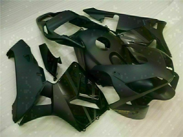 2003-2004 Matte Black Honda CBR600RR Motorcycle Fairings Kits UK Factory 2003-2004 Matte Black Honda CBR600RR Motorcycle Fairings Kits UK Factory
