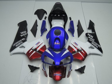 2003-2004 Dark Red Blue Honda CBR600RR Motorcycle Bodywork UK Factory