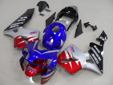 2003-2004 Red Silver Blue Honda CBR600RR Motorcylce Fairings UK Factory