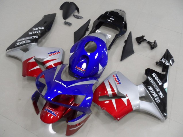 2003-2004 Red Silver Blue Honda CBR600RR Motorcylce Fairings UK Factory 2003-2004 Red Silver Blue Honda CBR600RR Motorcylce Fairings UK Factory