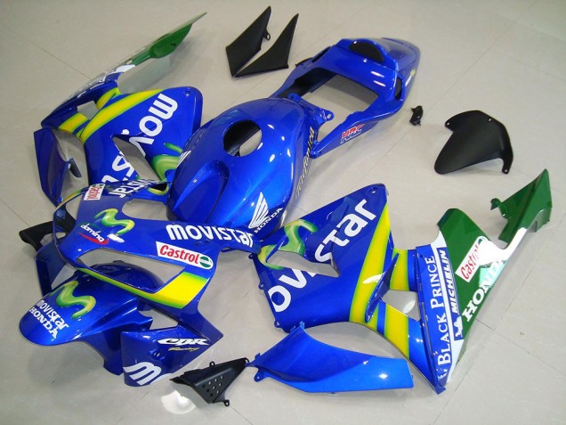 2003-2004 Movistar Honda CBR600RR Motorcycle Fairing Kit UK Factory 2003-2004 Movistar Honda CBR600RR Motorcycle Fairing Kit UK Factory
