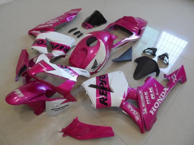 2003-2004 Pink Repsol Honda CBR600RR Motor Bike Fairings UK Factory