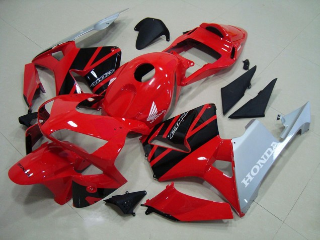 2003-2004 Red Silver Honda CBR600RR Motorcycle Bodywork UK Factory 2003-2004 Red Silver Honda CBR600RR Motorcycle Bodywork UK Factory