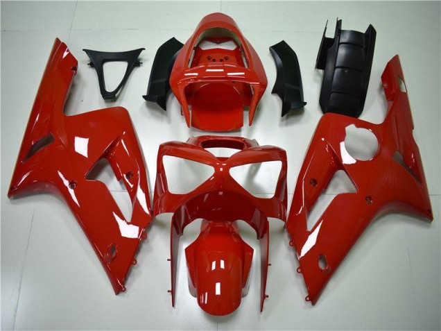 2003-2004 Red Kawasaki ZX6R Motor Fairings UK Factory 2003-2004 Red Kawasaki ZX6R Motor Fairings UK Factory