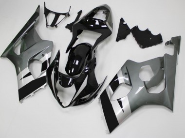 2003-2004 Black Grey Suzuki GSXR 1000 Moto Fairings UK Factory