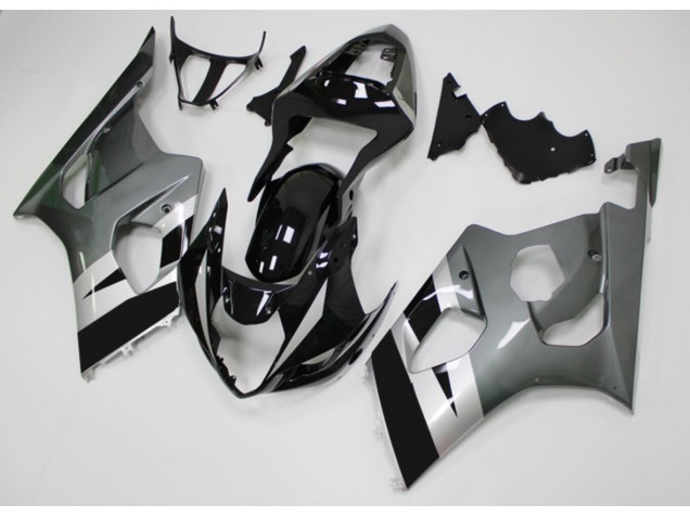 2003-2004 Black Grey Suzuki GSXR 1000 Moto Fairings UK Factory 2003-2004 Black Grey Suzuki GSXR 1000 Moto Fairings UK Factory
