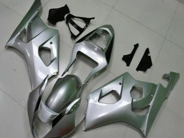 2003-2004 Silver Suzuki GSXR 1000 Motorcyle Fairings UK Factory