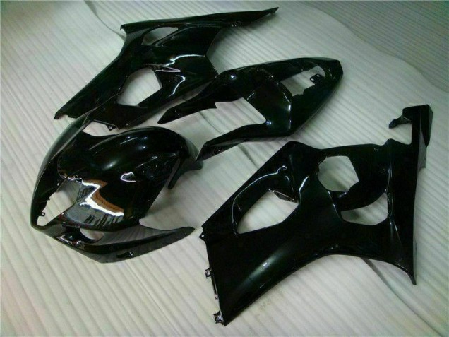 2003-2004 Glossy Black Suzuki GSXR 1000 Motorcylce Fairings UK Factory 2003-2004 Glossy Black Suzuki GSXR 1000 Motorcylce Fairings UK Factory