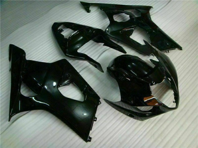 2003-2004 Glossy Black Suzuki GSXR 1000 Motorcylce Fairings UK Factory 2003-2004 Glossy Black Suzuki GSXR 1000 Motorcylce Fairings UK Factory