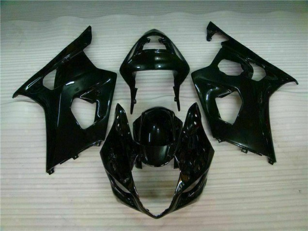 2003-2004 Glossy Black Suzuki GSXR 1000 Motorcylce Fairings UK Factory 2003-2004 Glossy Black Suzuki GSXR 1000 Motorcylce Fairings UK Factory