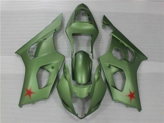2003-2004 Green Suzuki GSXR 1000 Motorcycle Fairings UK Factory 2003-2004 Green Suzuki GSXR 1000 Motorcycle Fairings UK Factory