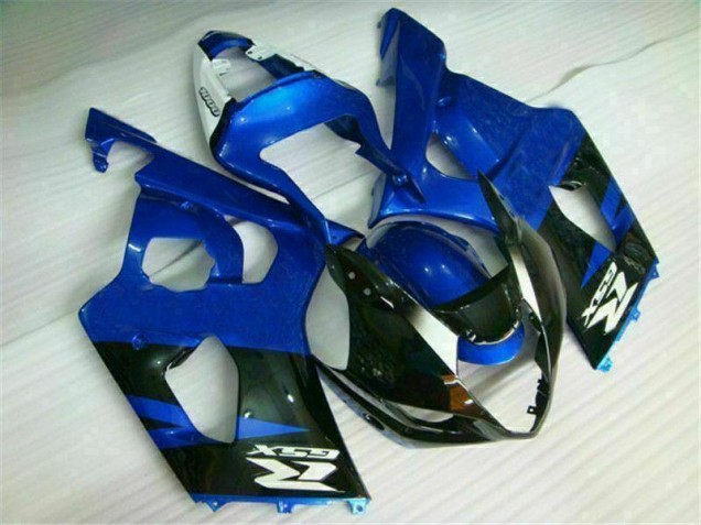 2003-2004 Blue Black Suzuki GSXR 1000 Motorbike Fairings UK Factory 2003-2004 Blue Black Suzuki GSXR 1000 Motorbike Fairings UK Factory