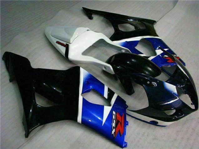 2003-2004 Black Blue Suzuki GSXR 1000 Motorcycle Fairing UK Factory 2003-2004 Black Blue Suzuki GSXR 1000 Motorcycle Fairing UK Factory