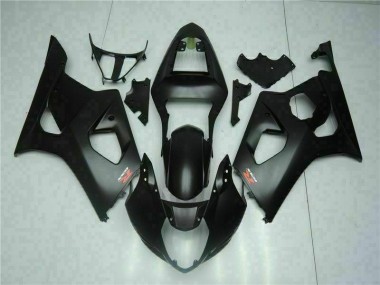 2003-2004 Black Suzuki GSXR 1000 Motor Bike Fairings UK Factory