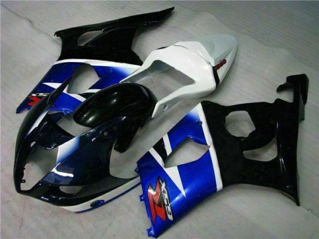 2003-2004 Black Blue Suzuki GSXR 1000 Motorcycle Fairings Kits UK Factory 2003-2004 Black Blue Suzuki GSXR 1000 Motorcycle Fairings Kits UK Factory