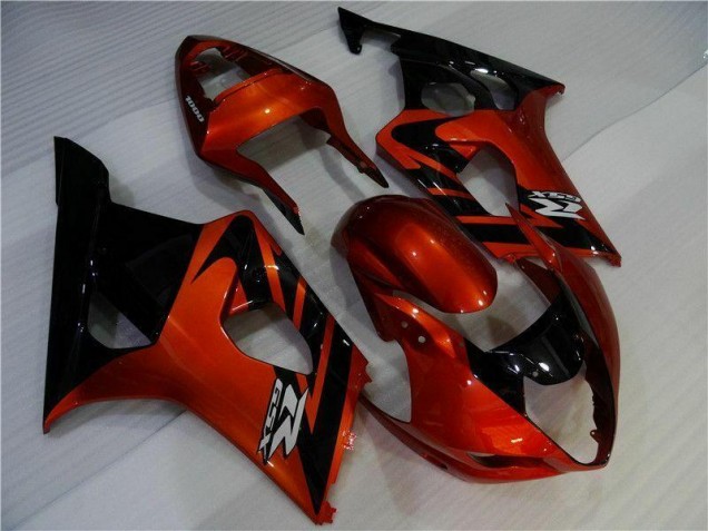 2003-2004 Brown Black Suzuki GSXR 1000 Motorcycle Fairings UK Factory 2003-2004 Brown Black Suzuki GSXR 1000 Motorcycle Fairings UK Factory