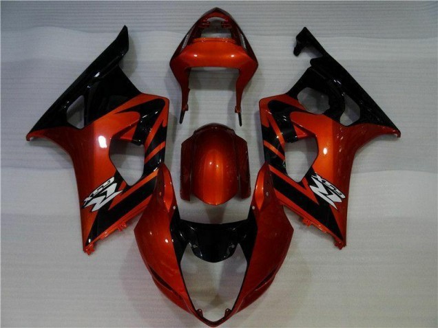 2003-2004 Brown Black Suzuki GSXR 1000 Motorcycle Fairings UK Factory 2003-2004 Brown Black Suzuki GSXR 1000 Motorcycle Fairings UK Factory