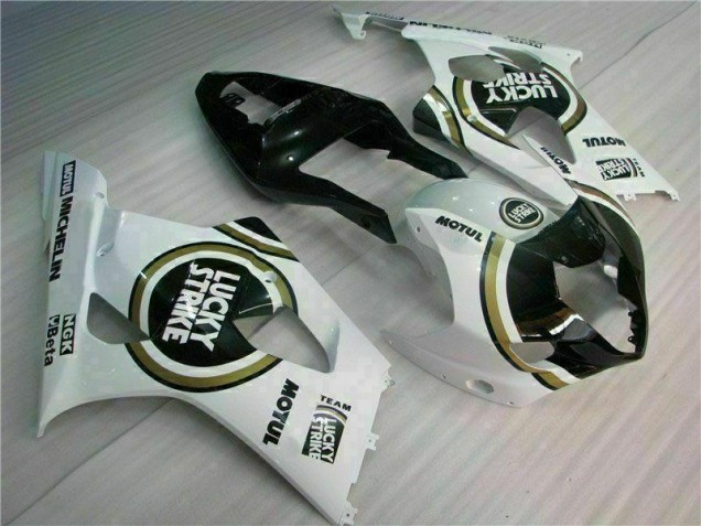 2003-2004 White Suzuki GSXR 1000 Motorbike Fairings UK Factory 2003-2004 White Suzuki GSXR 1000 Motorbike Fairings UK Factory