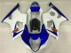2003-2004 White Blue Suzuki GSXR 1000 Bike Fairings UK Factory 2003-2004 White Blue Suzuki GSXR 1000 Bike Fairings UK Factory