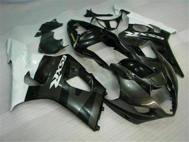 2003-2004 White Black Suzuki GSXR 1000 Bike Fairing UK Factory 2003-2004 White Black Suzuki GSXR 1000 Bike Fairing UK Factory