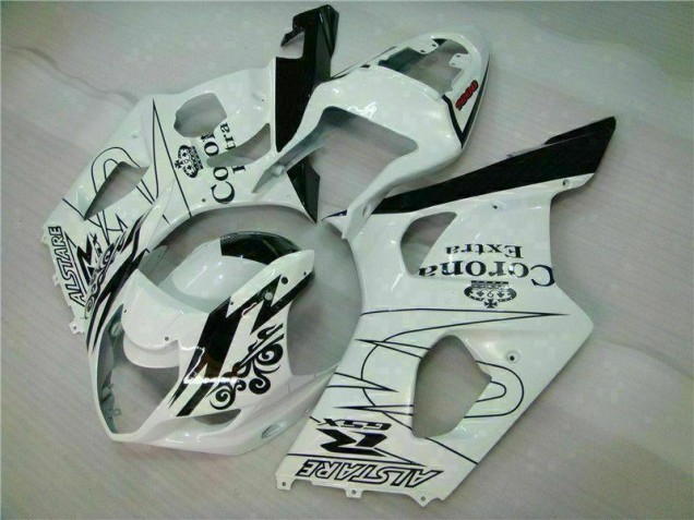 2003-2004 White Suzuki GSXR 1000 Motor Bike Fairings UK Factory 2003-2004 White Suzuki GSXR 1000 Motor Bike Fairings UK Factory