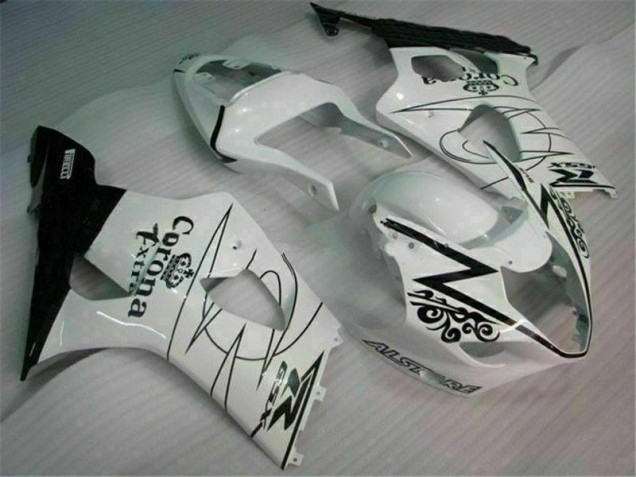 2003-2004 White Suzuki GSXR 1000 Motorcycle Bodywork UK Factory 2003-2004 White Suzuki GSXR 1000 Motorcycle Bodywork UK Factory