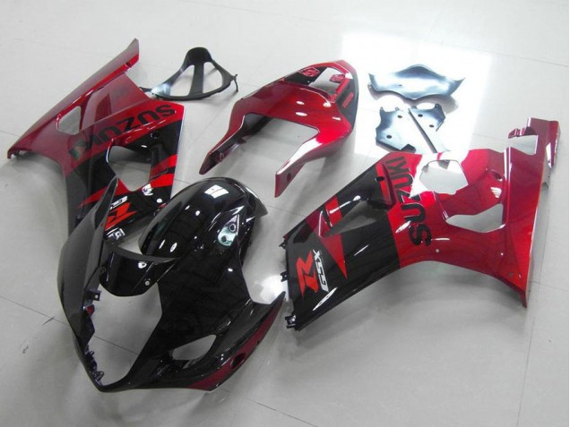 2003-2004 Black Red Suzuki GSXR 1000 Bike Fairing UK Factory 2003-2004 Black Red Suzuki GSXR 1000 Bike Fairing UK Factory