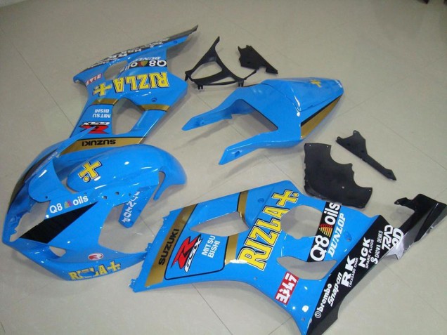 2003-2004 Rizla Suzuki GSXR 1000 Motorcycle Fairing Kits UK Factory 2003-2004 Rizla Suzuki GSXR 1000 Motorcycle Fairing Kits UK Factory