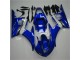 2003-2005 Blue White Yamaha YZF R6 Replacement Fairings UK Factory 2003-2005 Blue White Yamaha YZF R6 Replacement Fairings UK Factory