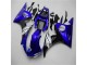 2003-2005 Blue White Black Yamaha YZF R6 Motorcycle Fairings Kit UK Factory 2003-2005 Blue White Black Yamaha YZF R6 Motorcycle Fairings Kit UK Factory