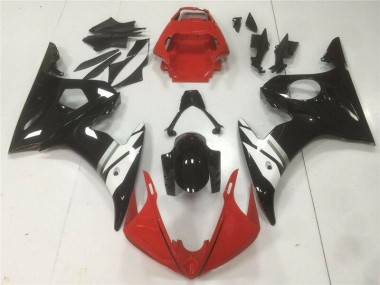 2003-2005 Red Black White Yamaha YZF R6 Motorbike Fairings UK Factory