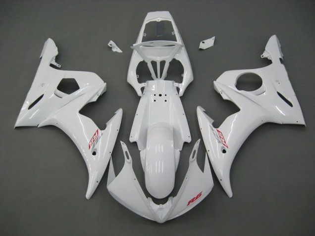 2003-2005 White Yamaha YZF R6 Motorbike Fairings UK Factory 2003-2005 White Yamaha YZF R6 Motorbike Fairings UK Factory