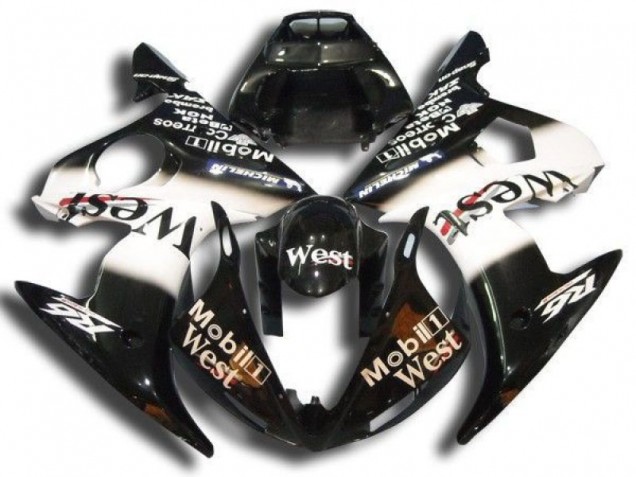 2003-2005 Black Mobil West Yamaha YZF R6 Motorbike Fairing UK Factory