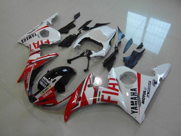 2003-2005 Red Fiat Yamaha YZF R6 Motorbike Fairing UK Factory 2003-2005 Red Fiat Yamaha YZF R6 Motorbike Fairing UK Factory
