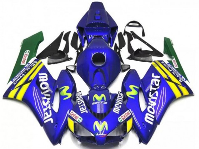2004-2005 Blue Honda CBR1000RR Motorcycle Fairing Kit UK Factory 2004-2005 Blue Honda CBR1000RR Motorcycle Fairing Kit UK Factory