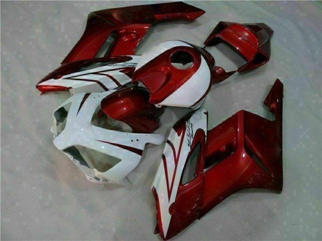 2004-2005 White Red Honda CBR1000RR Bike Fairing Kit UK Factory 2004-2005 White Red Honda CBR1000RR Bike Fairing Kit UK Factory
