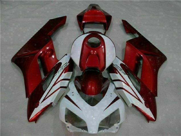 2004-2005 White Red Honda CBR1000RR Bike Fairing Kit UK Factory 2004-2005 White Red Honda CBR1000RR Bike Fairing Kit UK Factory