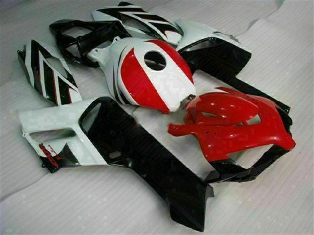 2004-2005 Black White Honda CBR1000RR Motorcycle Fairings Kits UK Factory 2004-2005 Black White Honda CBR1000RR Motorcycle Fairings Kits UK Factory