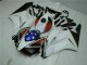 2004-2005 White Black Honda CBR1000RR Motorcycle Fairings Kit UK Factory 2004-2005 White Black Honda CBR1000RR Motorcycle Fairings Kit UK Factory