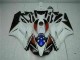 2004-2005 White Black Honda CBR1000RR Motorcycle Fairings Kit UK Factory 2004-2005 White Black Honda CBR1000RR Motorcycle Fairings Kit UK Factory