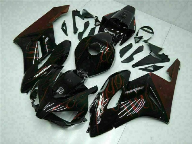 2004-2005 Red Flame Honda CBR1000RR Motorcycle Fairing Kits UK Factory 2004-2005 Red Flame Honda CBR1000RR Motorcycle Fairing Kits UK Factory